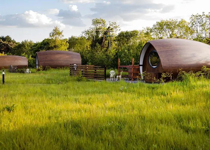 Prázdninový dům Hidden Acres- Luxury Glamping Pod Sage *